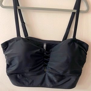 Torrid 3X Black Bikini Top